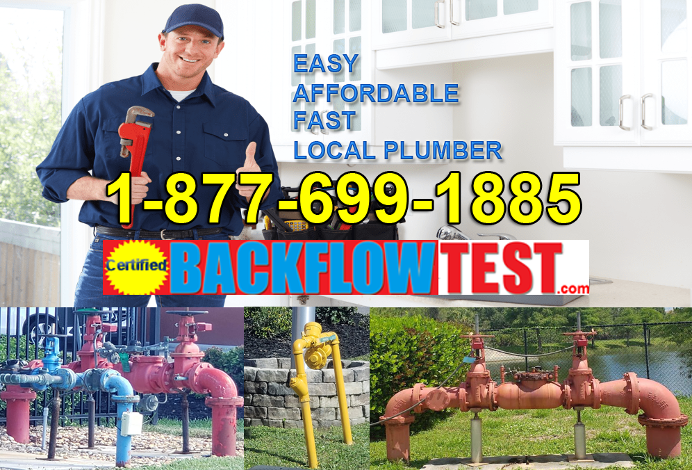 CertifiedBackflowTest.com Backflow plumber Backflow testing for water, valves, backflow preventer test, sprinklers. Certified Backflow Testing 